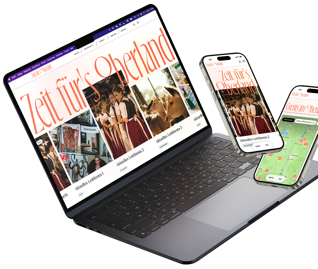 Zeit fuers Oberland Mock up